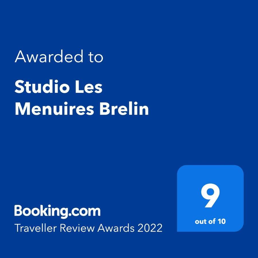 Studio Les Menuires Brelin Lejlighed Saint-Martin-de-Belleville Eksteriør billede